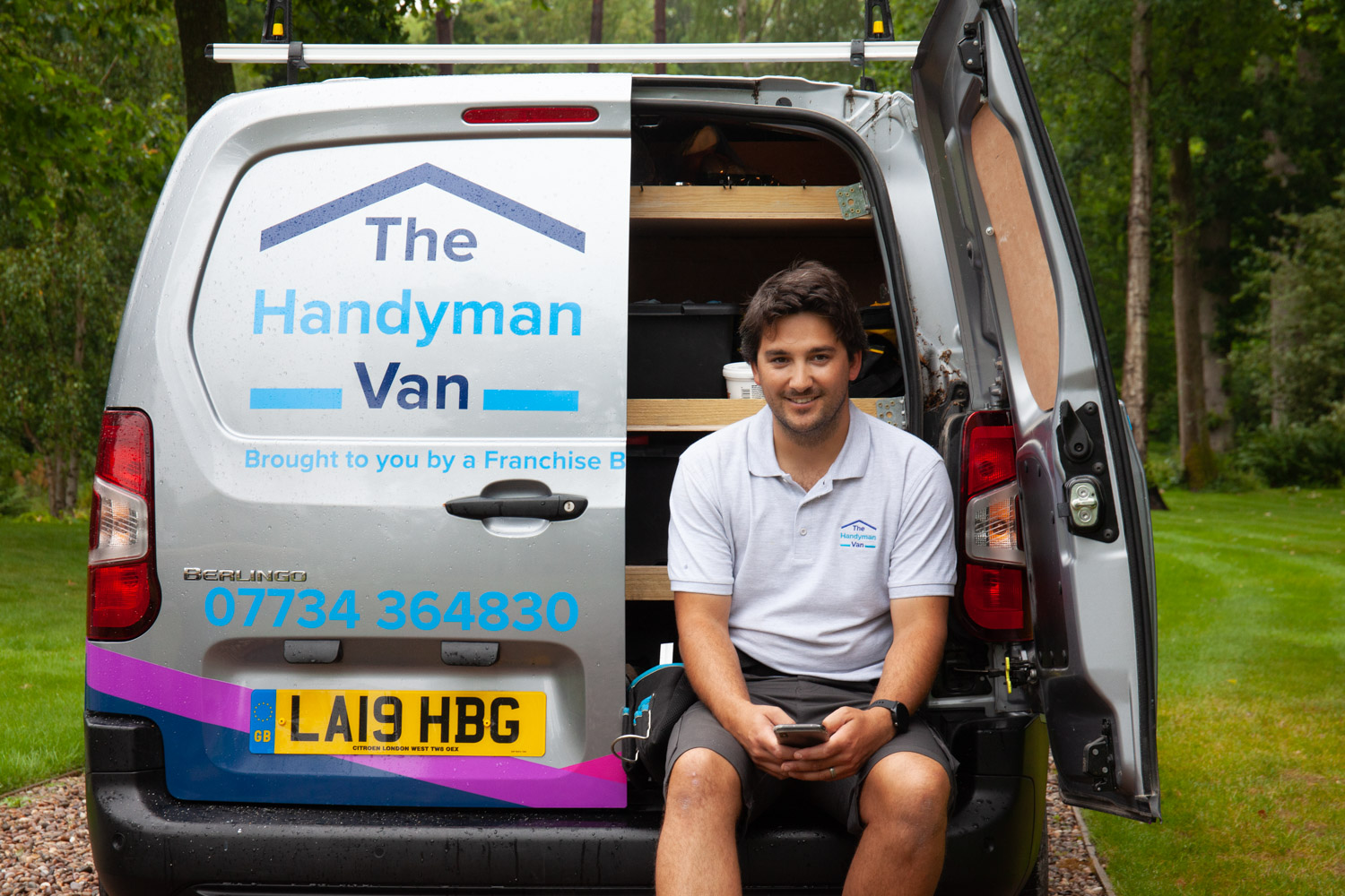 The Handyman Van UK Van Franchise Full Training Provided